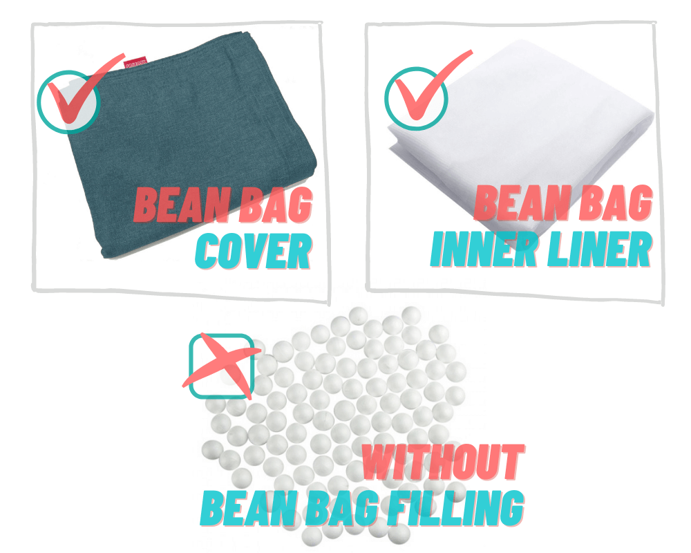 Uncang Kacang Denim Saiz Super