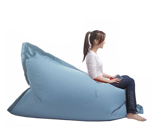 blue beanbag chair malaysia