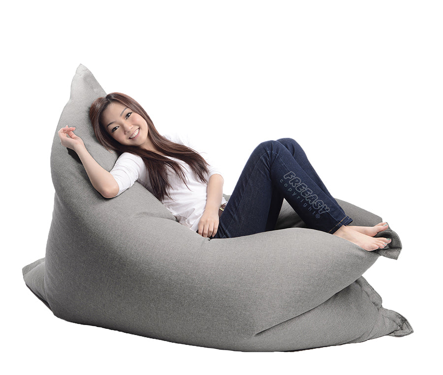 freeasy grey beanbag